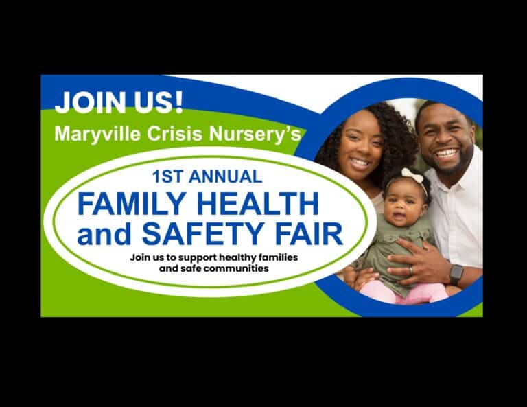 Maryville Crisis Nursery to host first Family Health & Safety Fair Saturday, June 14