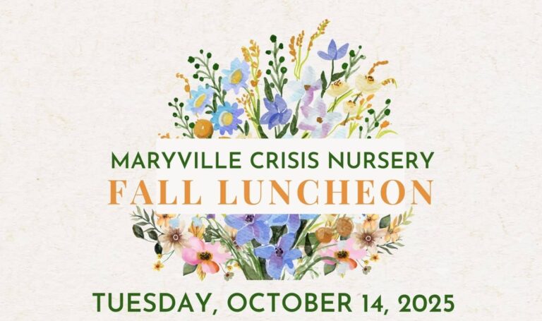 With gratitude to our Maryville Crisis Nursery Fall Luncheon sponsors