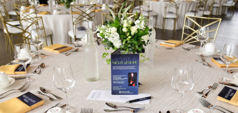 Maryville honors Cardinal Cupich at Night of Hope